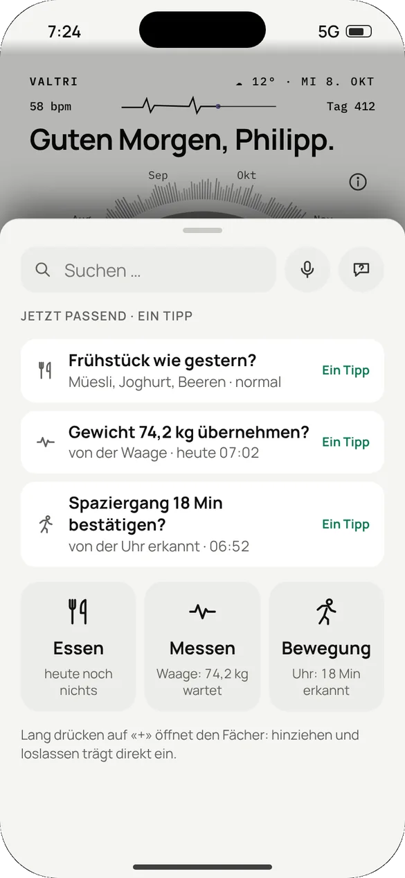 Plus mit Empfehlungen